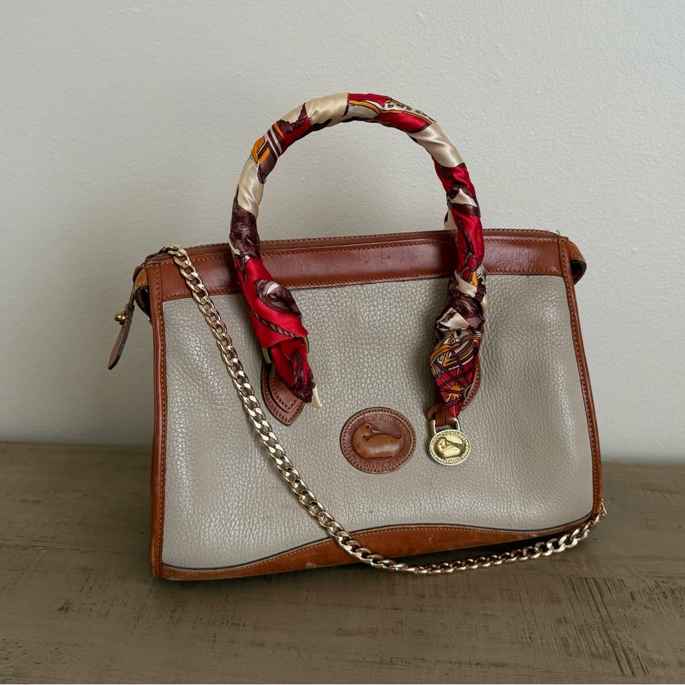 DOONEY & BOURKE Vtg Pebbled Handbag